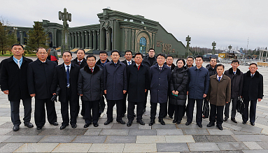 Визит делегации КНДР в Центральный парк «Патриот» Минобороны России