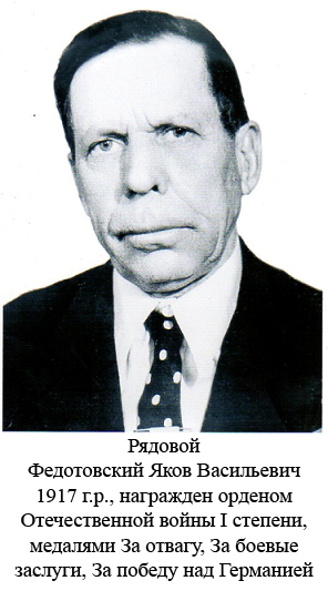 Федотовский Яков Васильевич