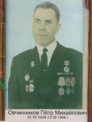 Овчинников Петр Михайлович