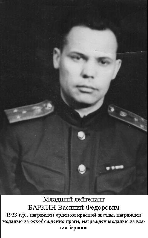 Баркин Василий Федорович