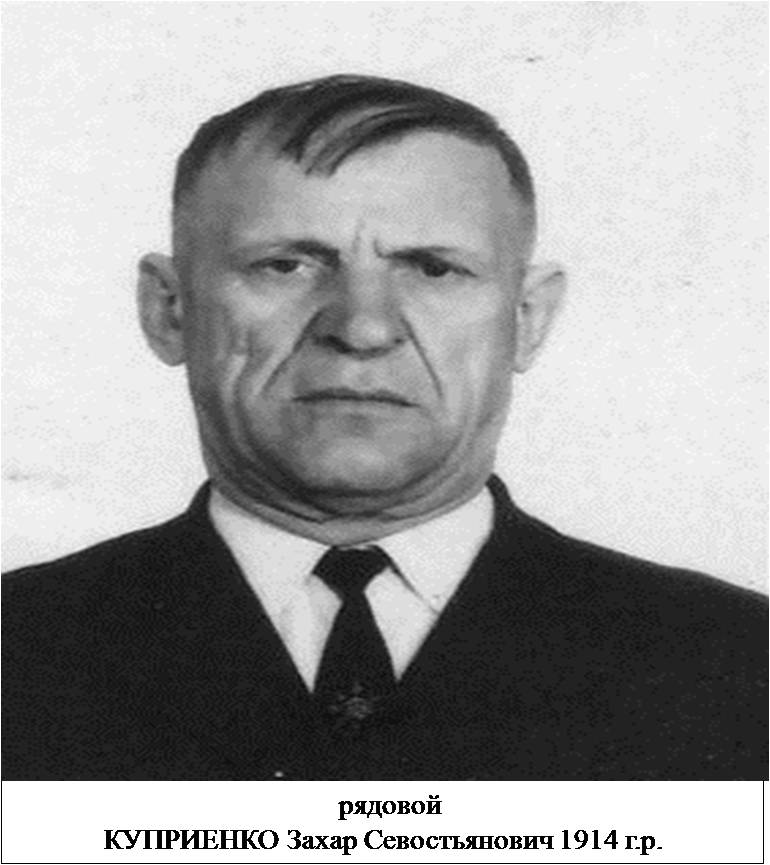 Куприенко Захар Севостьянович