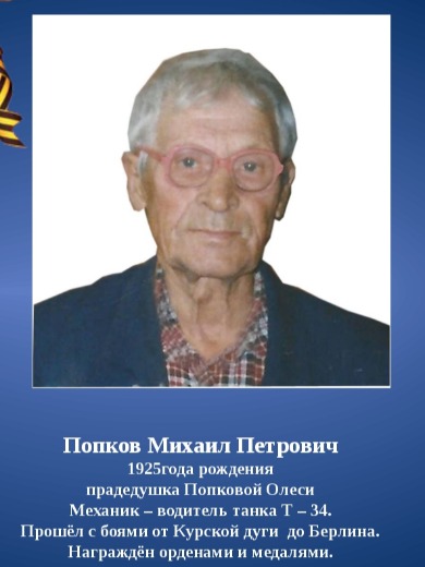 Попков Михаил Петрович