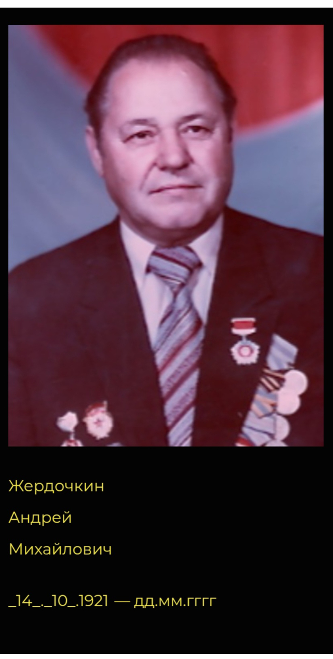 Жердочкин Андрей Михайлович