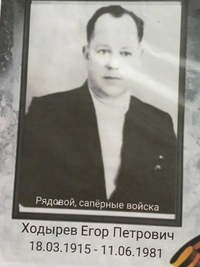 Ходырев Егор Петрович