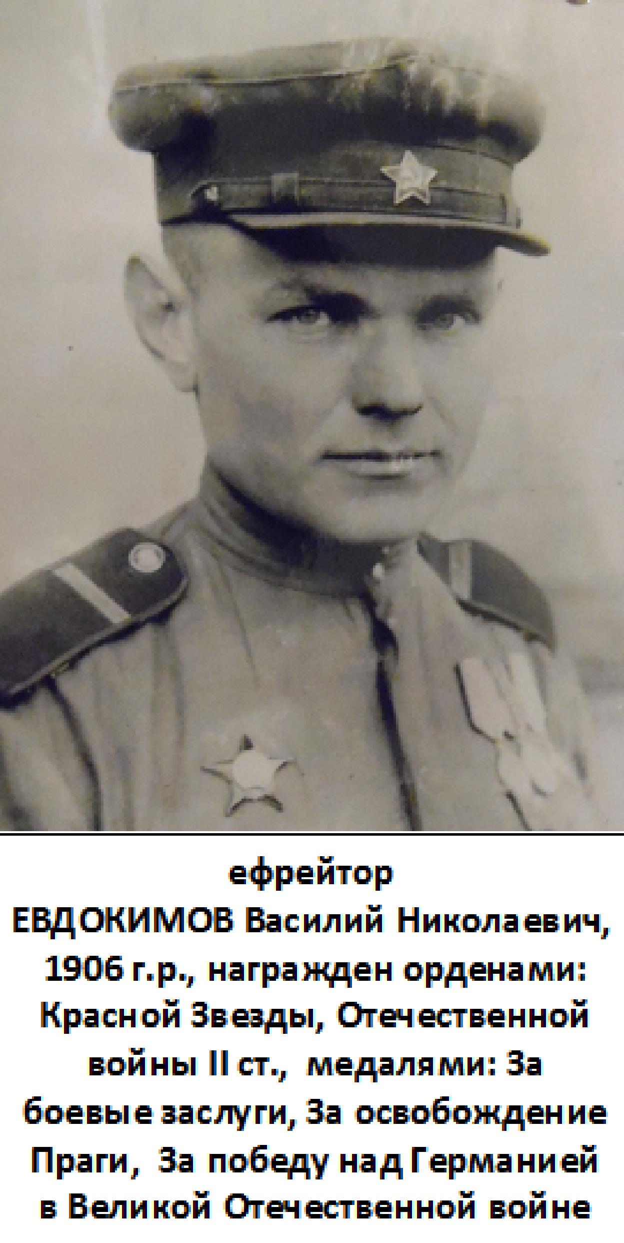 Евдокимов Василий Николаевич