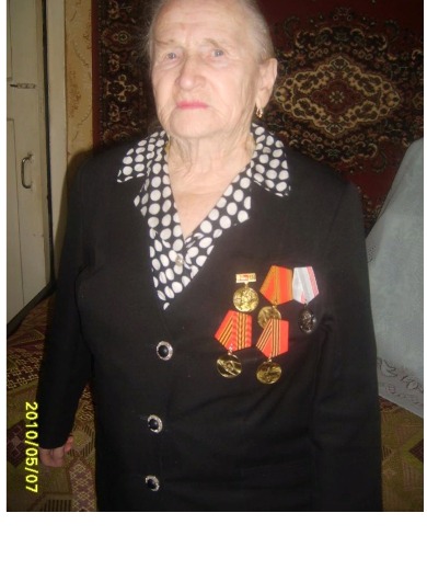 Кольцова (Кобузова) Надежда Тимофеевна