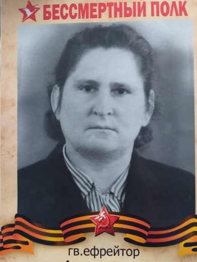 Анкудинова Акилина Семеновна