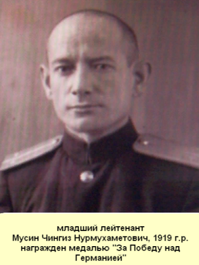 Мусин Чингиз Нурмухаметович
