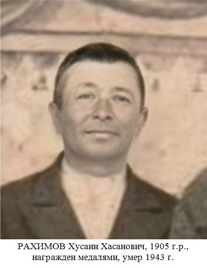 Рахимов Хусаин Хасанович
