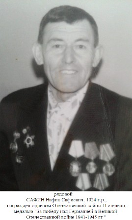 Сафин Нафик Сафиевич