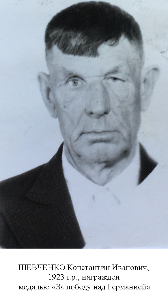 Шевченко Константин Иванович