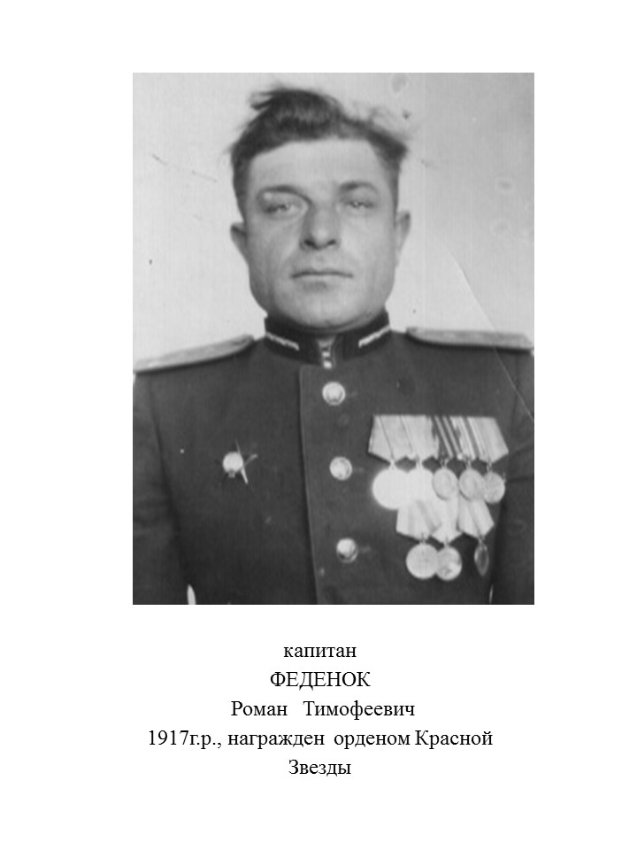 Феденок Роман Тиофеевич