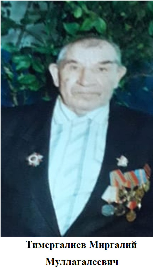 Тимергалиев . Миргалий Муллагалеевич