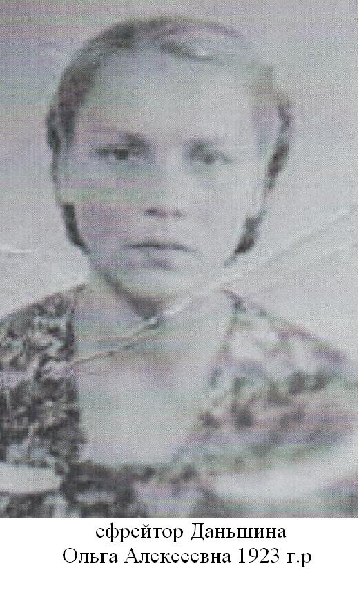 Даньшина Ольга Алексеевна