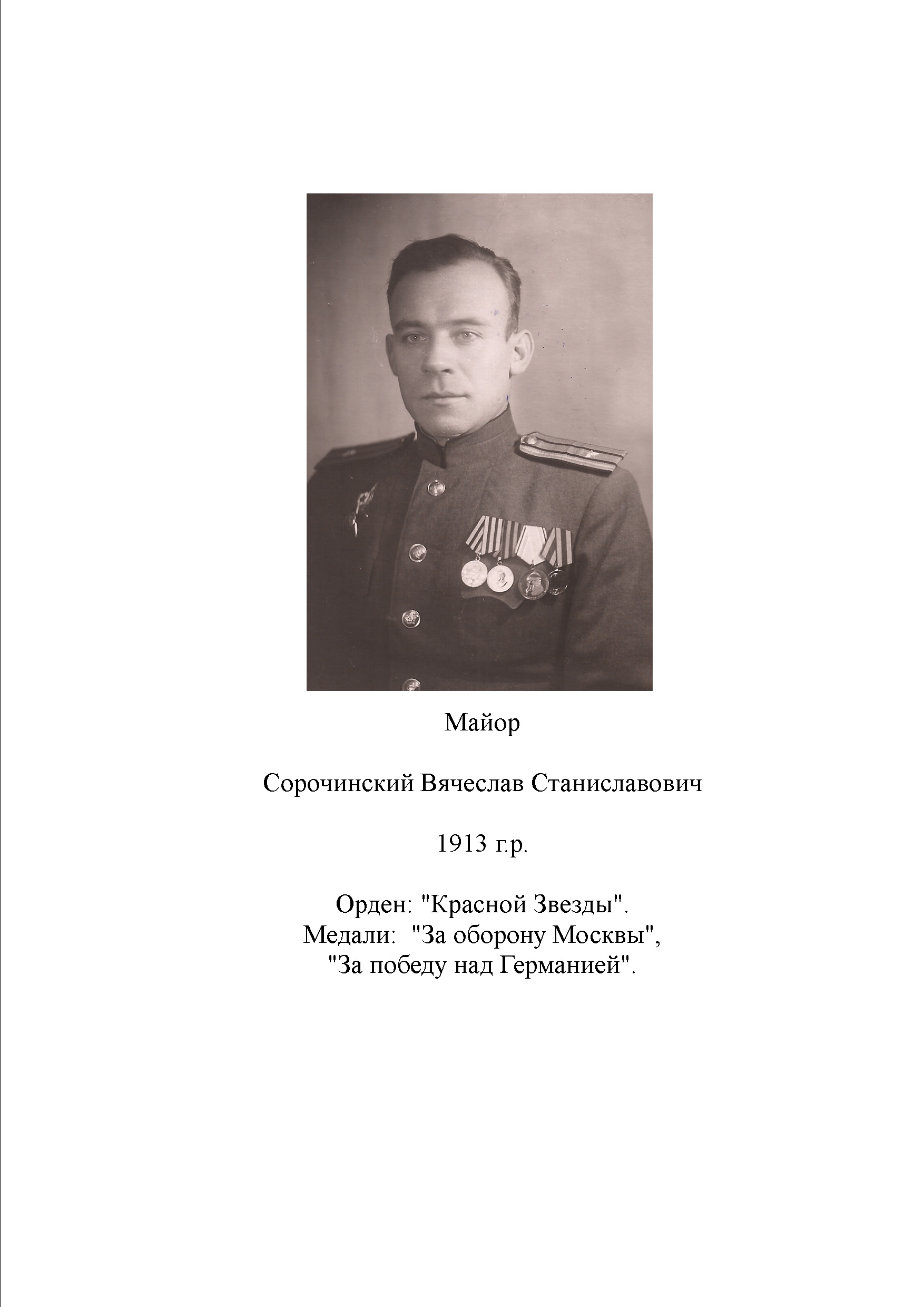 Сорочинский Вячеслав Станиславович