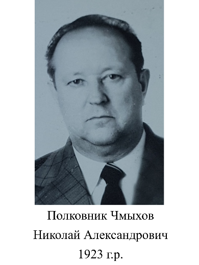 Чмыхов Николай Александрович