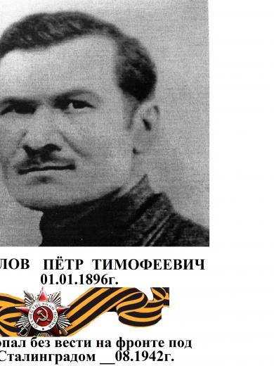 Козлов Петр Тимофеевич