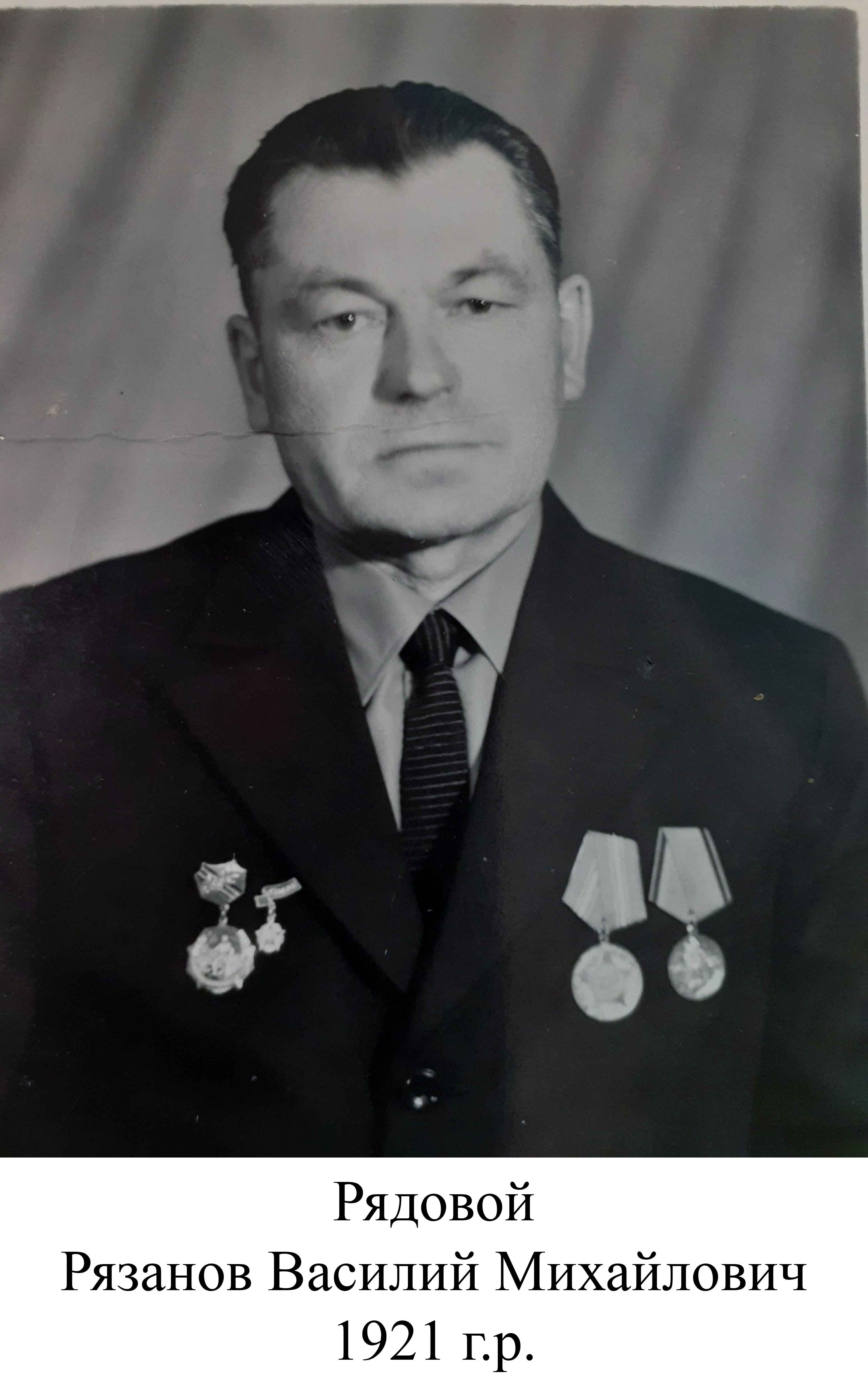 Рязанов Василий Михайлович