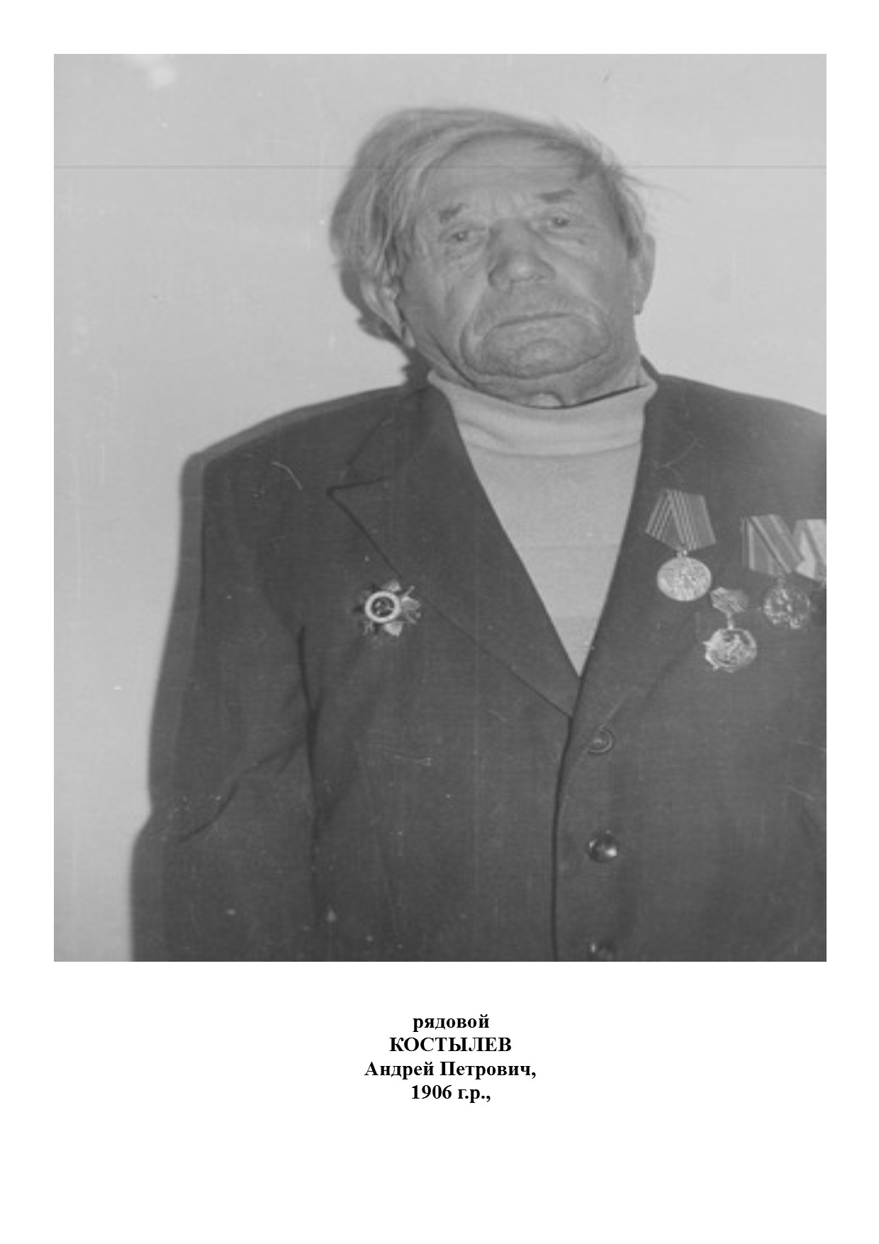 Костылев Андрей Петрович