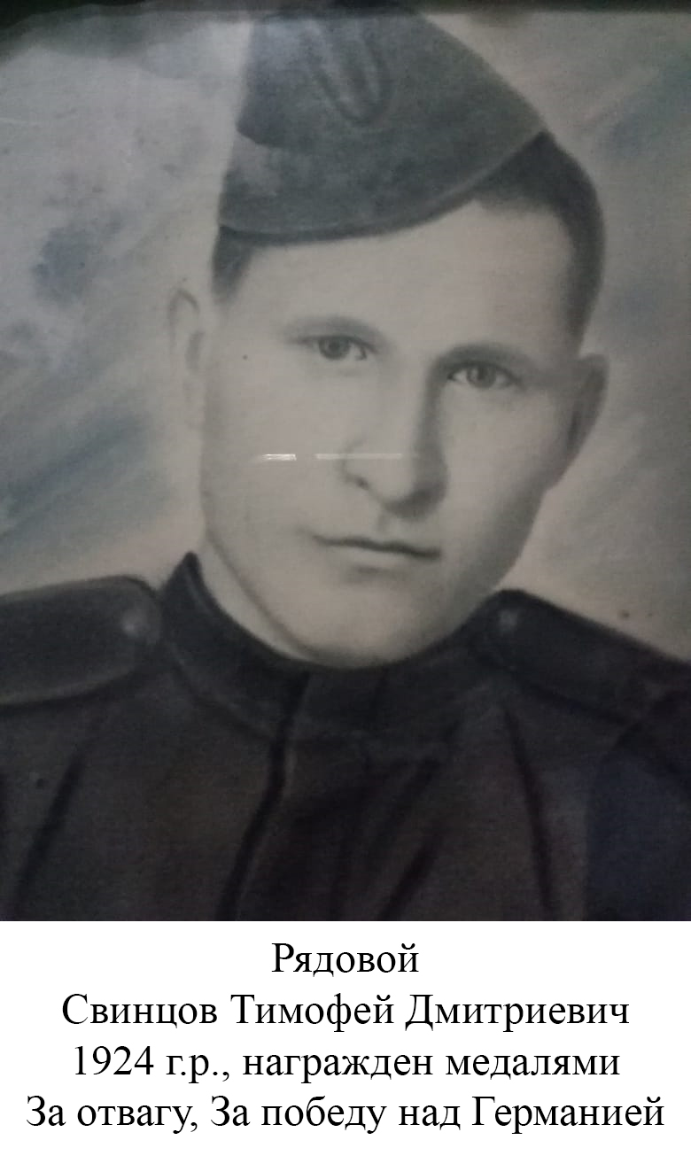 Свинцов Тимофей Дмитриевич