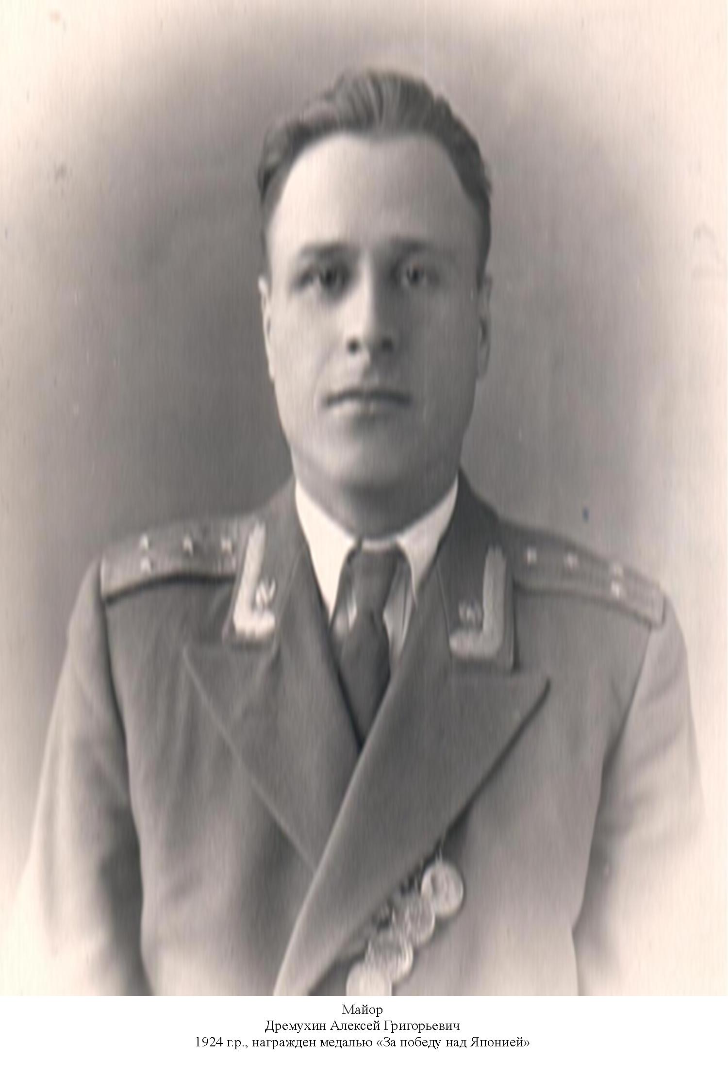 Дремухин Алексей Григорьевич