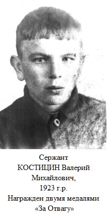 Костицын Валерий Михайлович