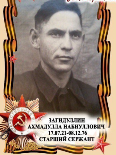 Загидуллин Ахмадулла Набиуллович