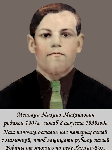 Менькин Михаил Михайлович