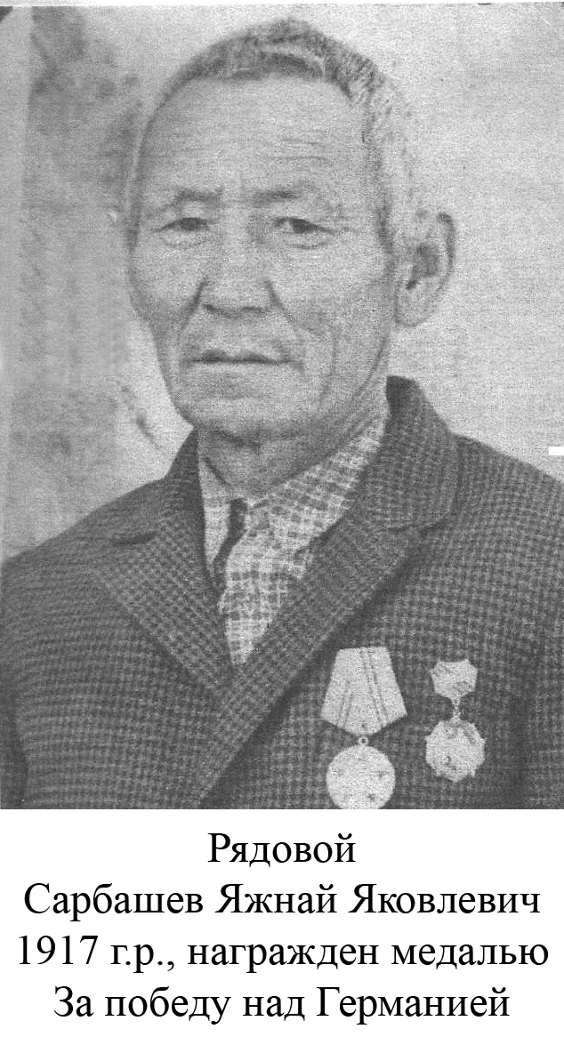 Сарбашев Яжнай Яковлевич