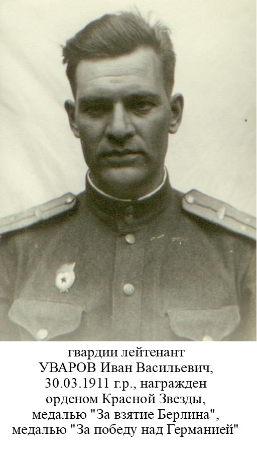 Уваров Иван Васильевич