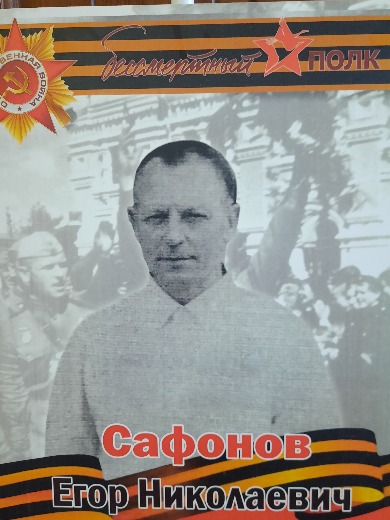 Сафонов Егор Николаевич