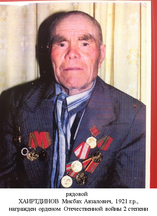 Хаиртдинов Мисбах Авзалович