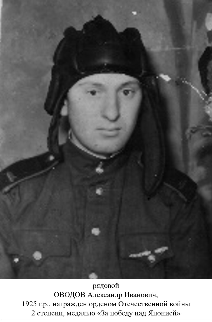 Оводов Александр Иванович