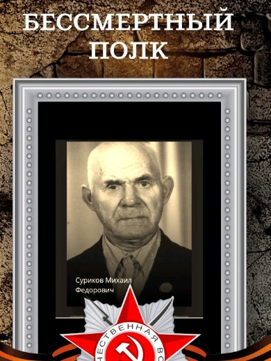 Суриков Михаил Фёдорович