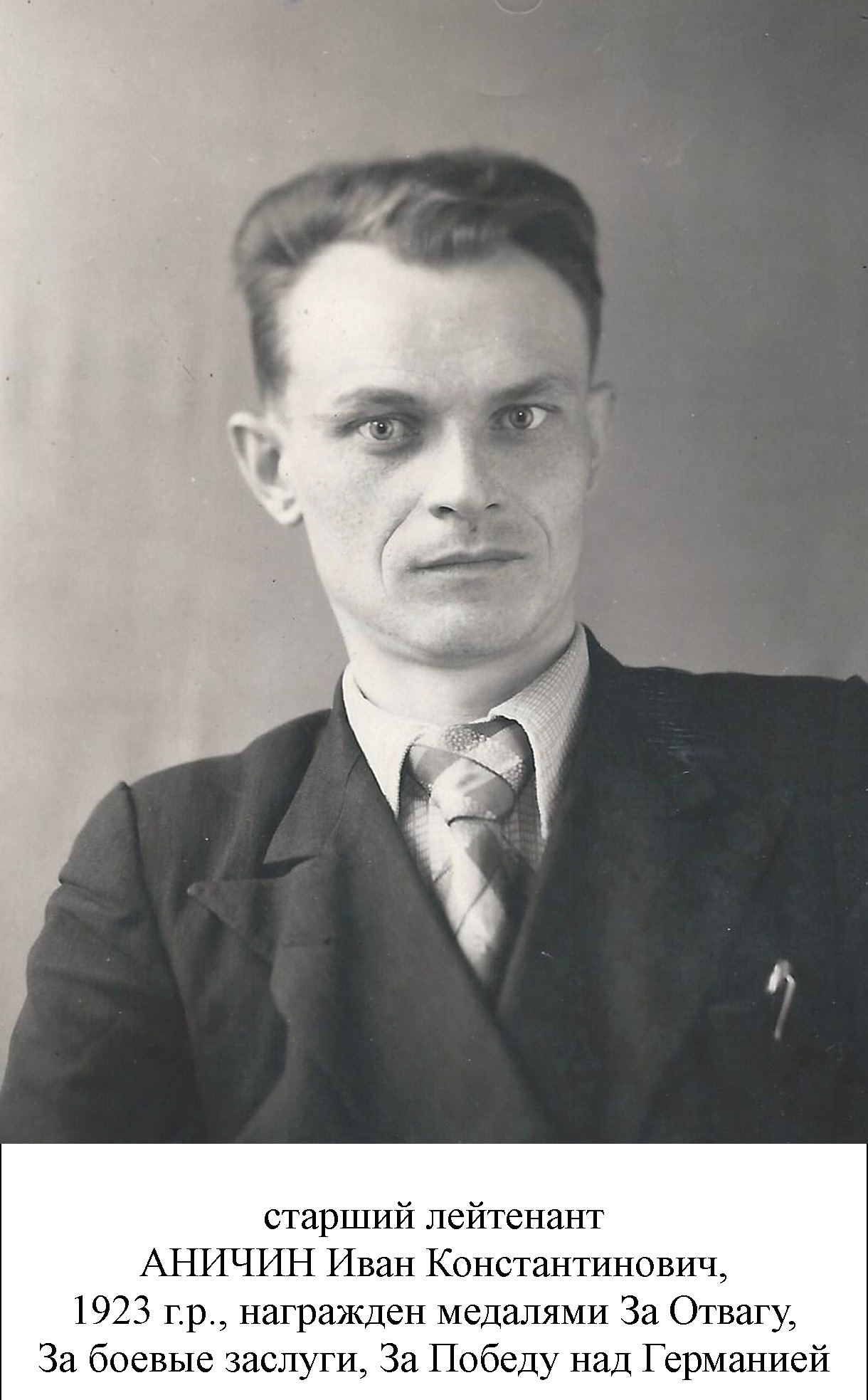 Аничин Иван Константинович