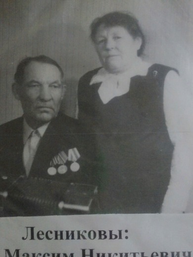 Лесников Максим Никитьевич