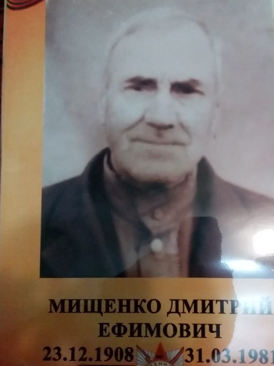 Мищенко Дмитрий Ефимович