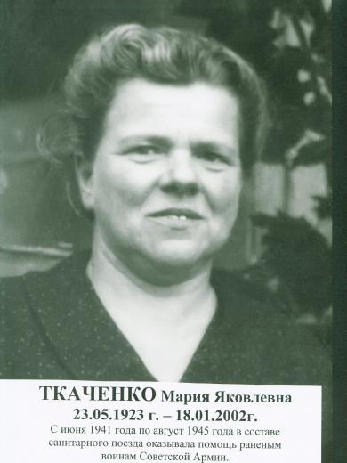 Ткаченко Мария Яковлевна
