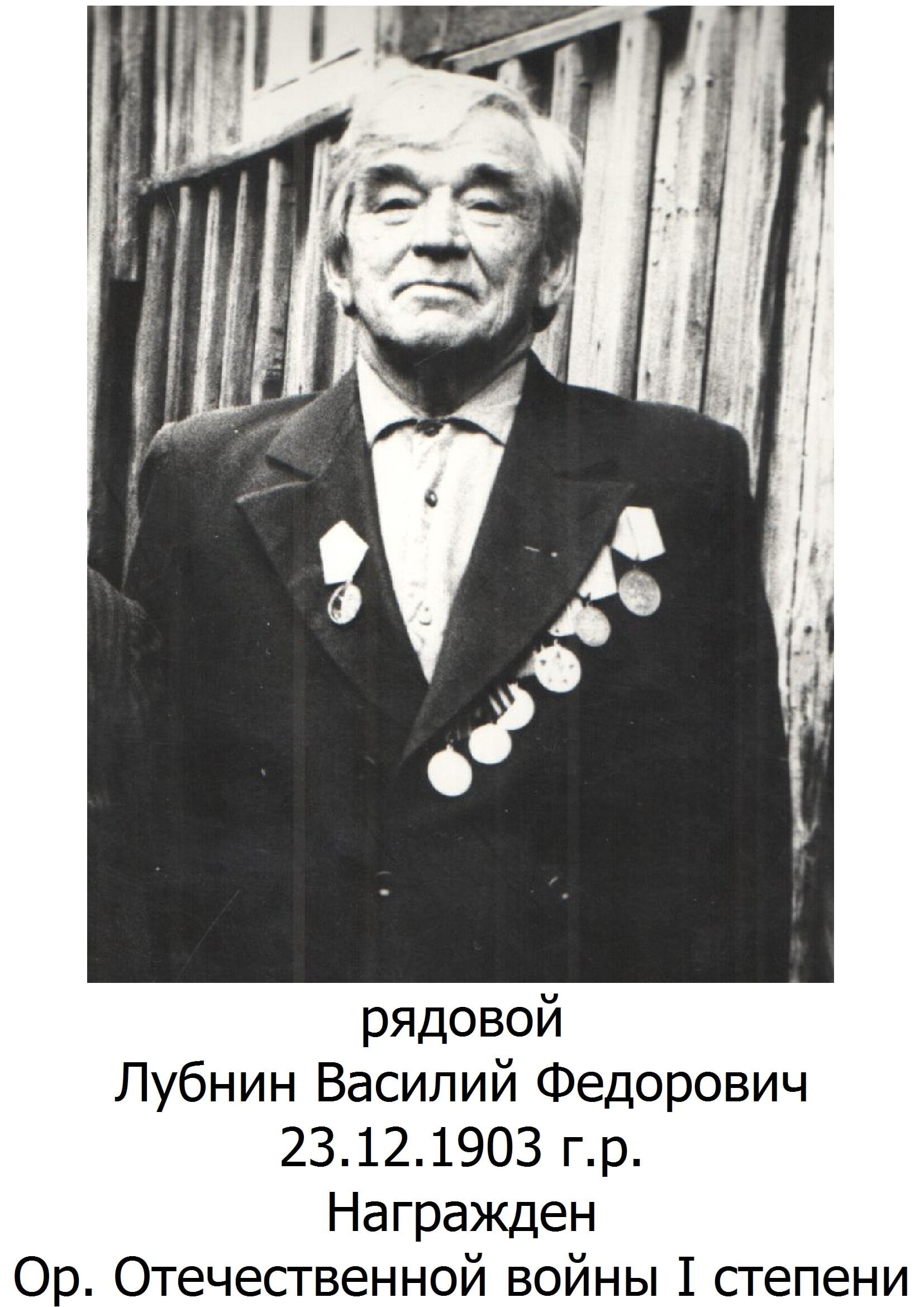 Лубнин Василий Федорович