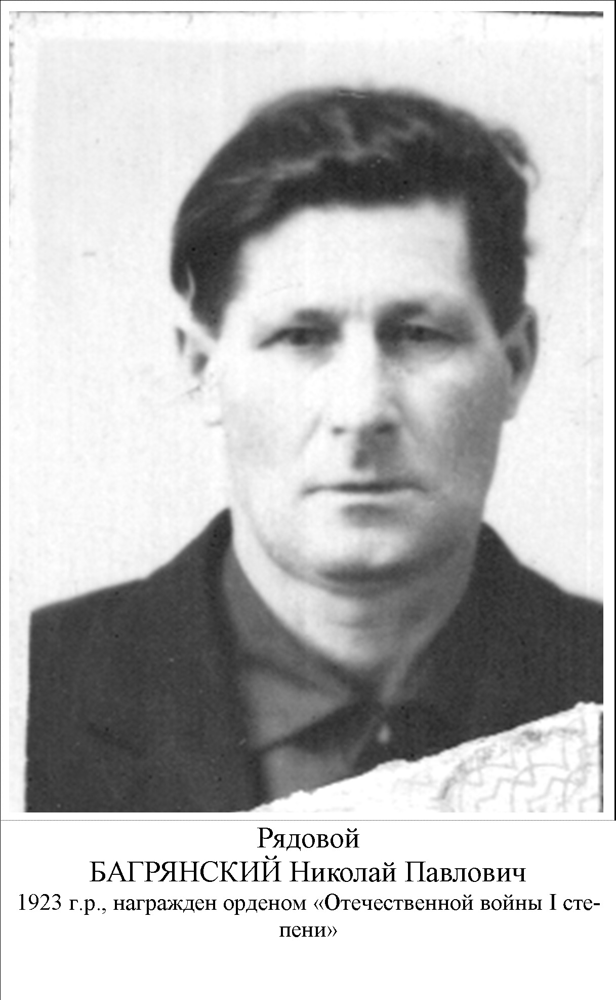 Багрянский Николай Павлович