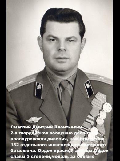 Смаглий Дмитрий Леонтьевич