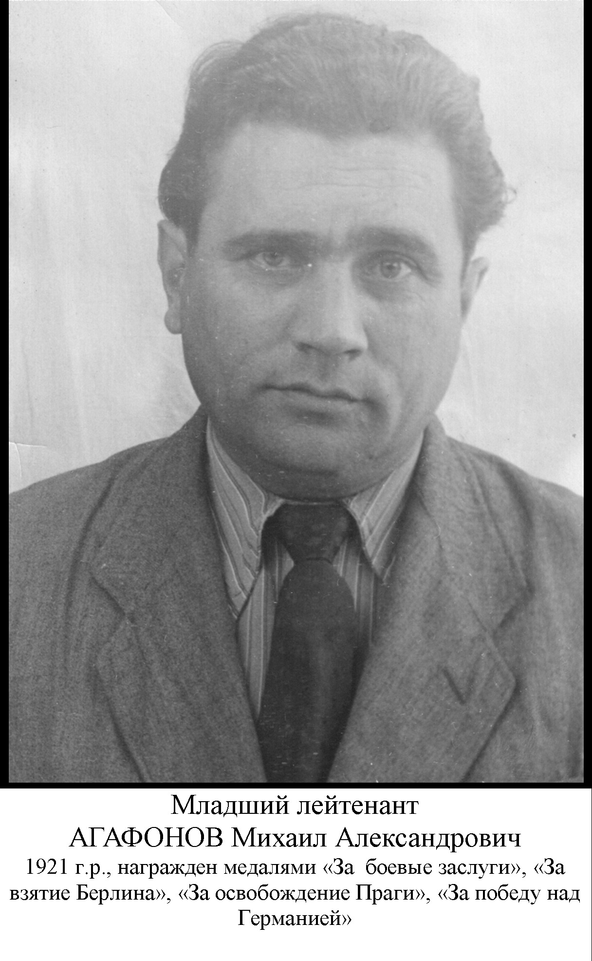 Агафонов Михаил Александрович