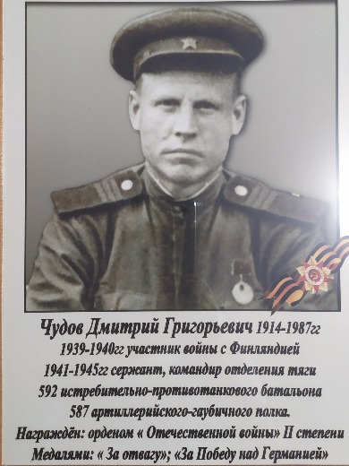 Чудов Дмитрий Григорьевич