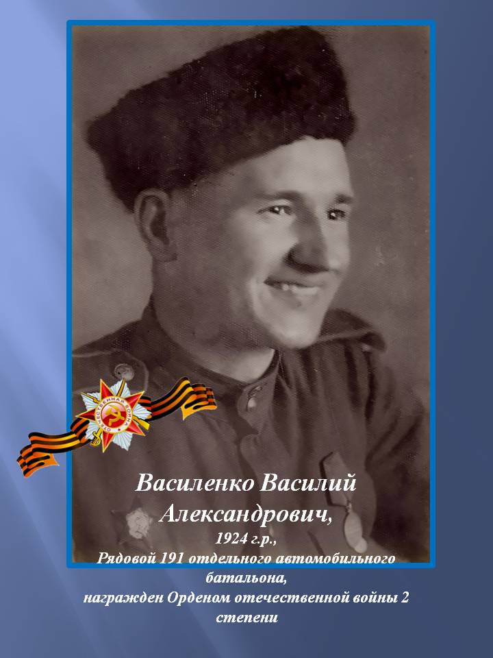 Василенко Василий Александрович