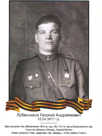 Лубенников Георгий Андриянович