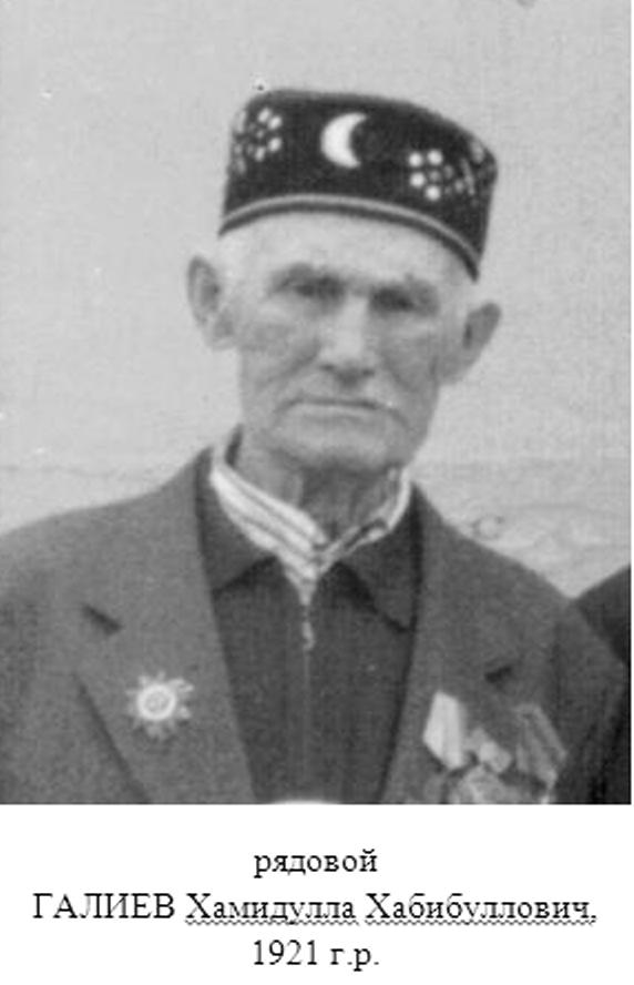 Галиев Хамидулла Хабибуллович