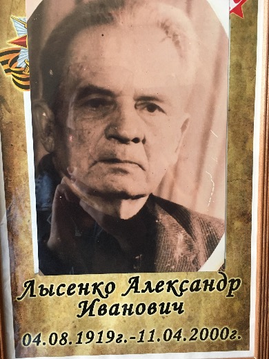 Лысенко Александр Иванович