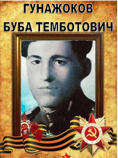 Гунажоков Буба Темботович