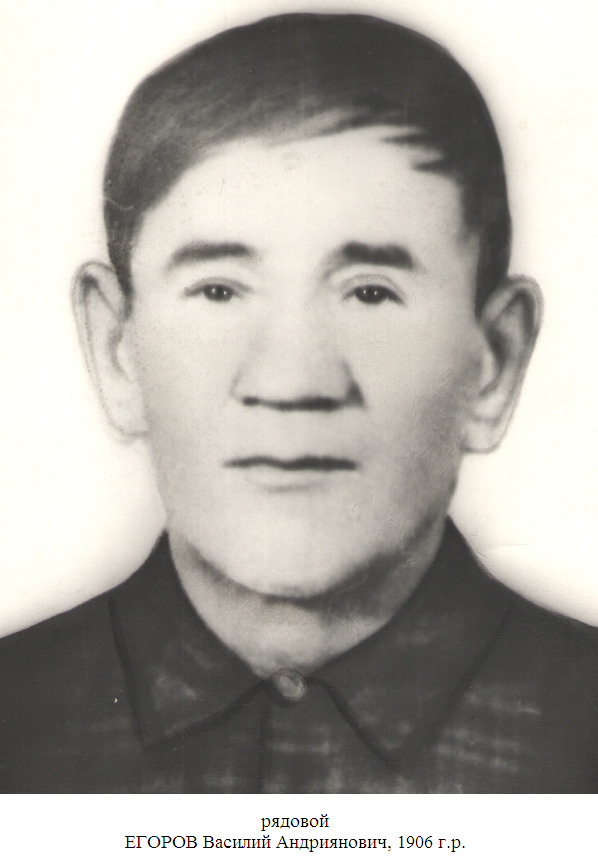 Егоров Василий Андриянович
