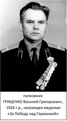 Гриценко Василий Григорьевич